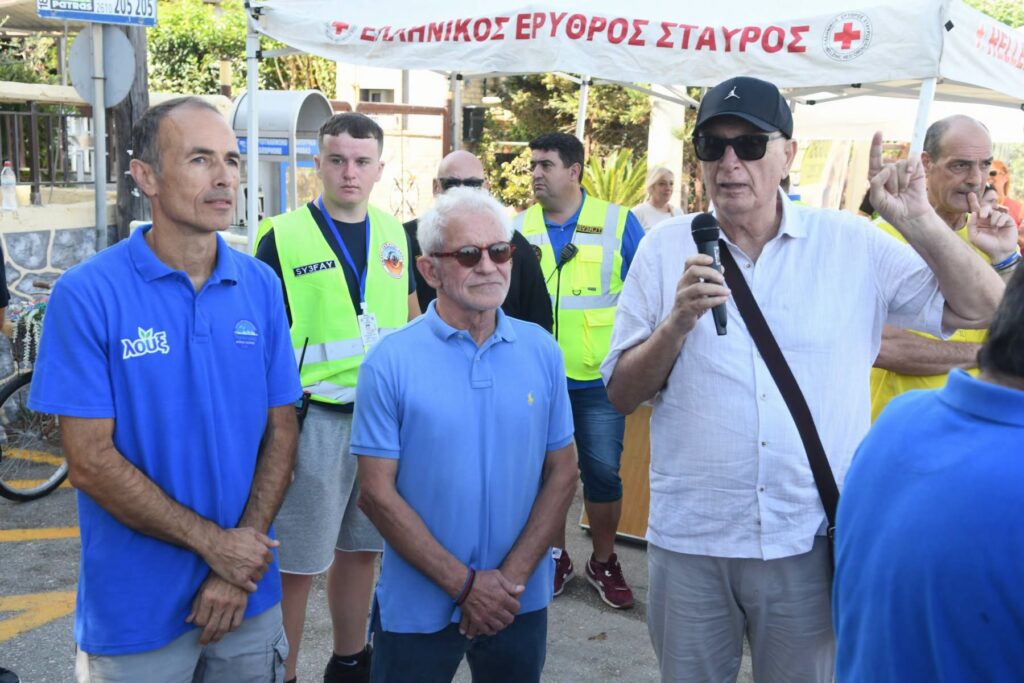 Ο δήμαρχος Κώστας Πελετίδης στον Παράκτιο Δρόμο Πάτρας «Νίκος Αργυρόπουλος»,
