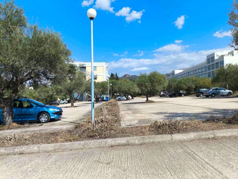 Ρίο: Ευρείας κλίμακας καθαριότητα και συντήρηση πρασίνου στην Πανεπιστημιούπολη ΦΩΤΟ