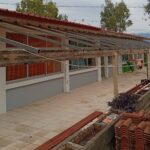 Ζήρια: Η χρονιά ξεκίνησε στο σχολείο με σπασμένο υπόστεγο και μπάζα ΦΩΤΟ