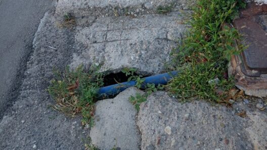 Πεζοδρόμιο στην περιοχή Μποζαΐτικα με μαθητές και φοιτητές