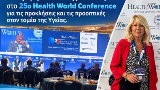 Η Άννα Μαστοράκου στο 25ο Health World Conference