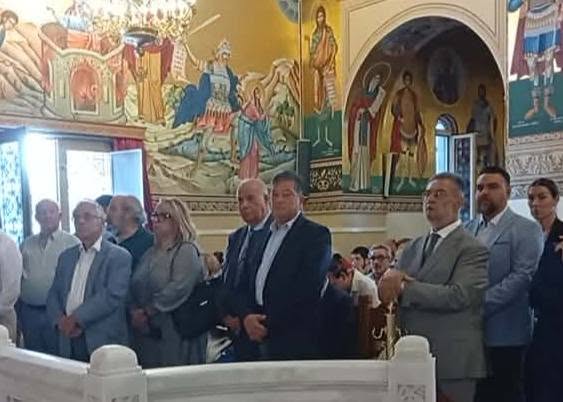 Χρόνια πολλά του Δημήτρη Παλούμπη από την Αγία Σοφία Πατρών ΦΩΤΟ