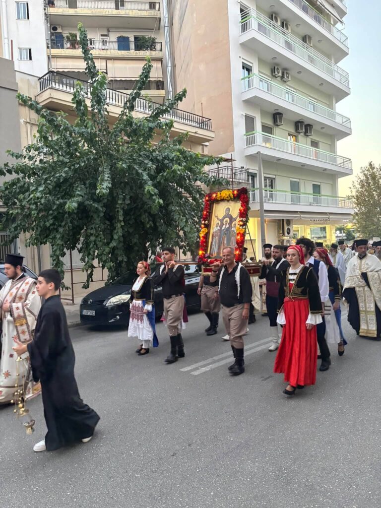 Με λαμπρότητα η εορτή της Πολιούχου της ενορίας Αγίας Σοφίας ΒΙΝΤΕΟ-ΦΩΤΟ