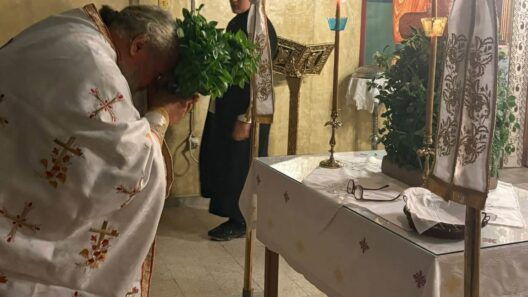 Αγρυπνία στον Ναό Αγίων Πάντων Ροδινής ΦΩΤΟ