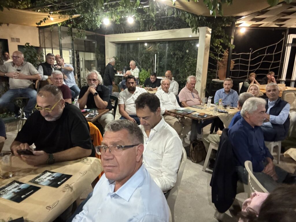 Βούντενη: Πολιτική εκδήλωση από το ΠΑΣΟΚ Αχαΐας με τον Δημήτρη Κωνσταντόπουλο ΦΩΤΟ