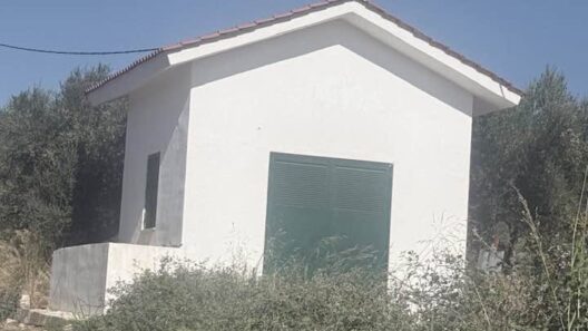 Φωτογραφία του Ερύμανθου σε δημόσιο χώρο, με ένδειξη κλοπής υλικών…