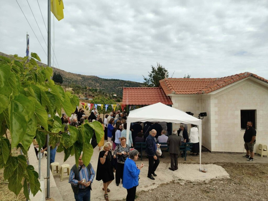 Η γιορτή του Αγίου Ευσταθίου στη Φτέρη Αιγίου ΦΩΤΟ