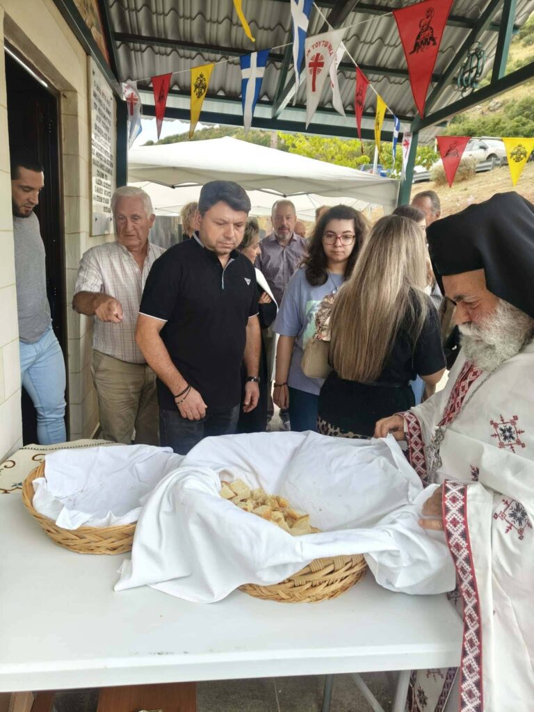 Η γιορτή του Αγίου Ευσταθίου στη Φτέρη Αιγίου ΦΩΤΟ