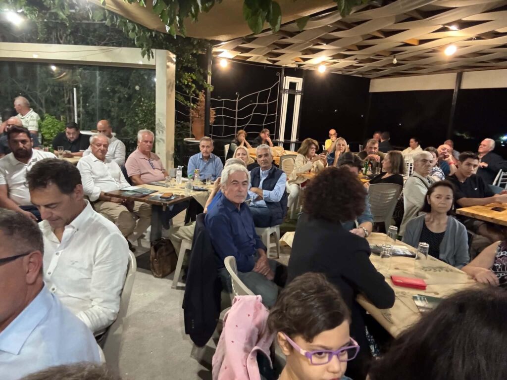Βούντενη: Πολιτική εκδήλωση από το ΠΑΣΟΚ Αχαΐας με τον Δημήτρη Κωνσταντόπουλο ΦΩΤΟ
