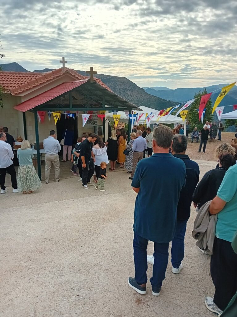 Η γιορτή του Αγίου Ευσταθίου στη Φτέρη Αιγίου ΦΩΤΟ