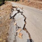 Πάτρα: Επικίνδυνες παγίδες για τους οδηγούς στον δρόμο προς Λεόντιο ΦΩΤΟ