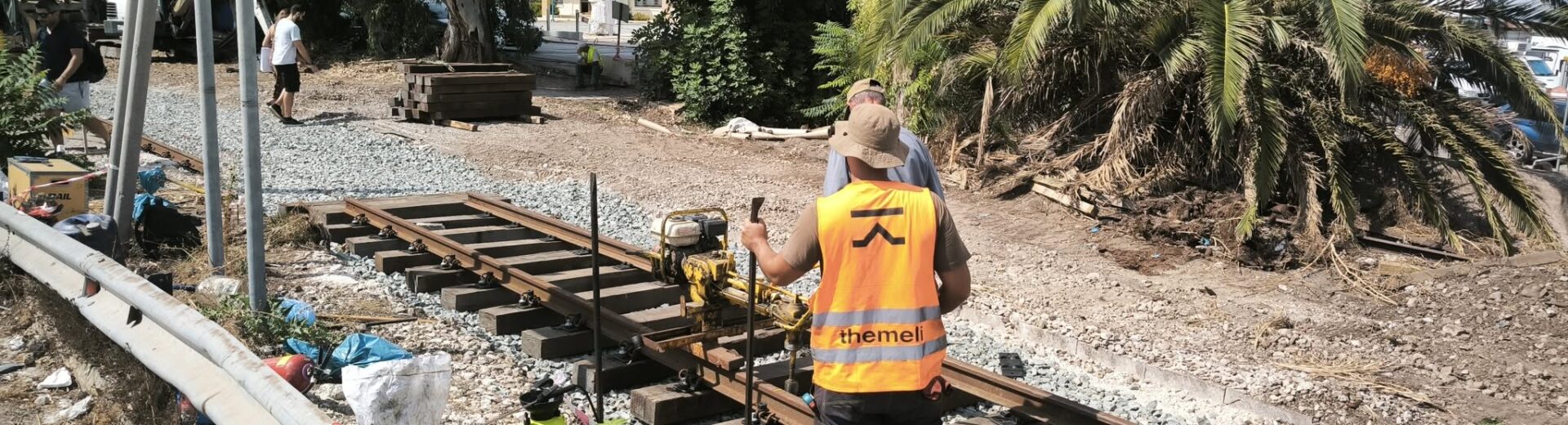 Κατασκευαστικές εργασίες στη γραμμή Προαστιακού στην Πάτρα