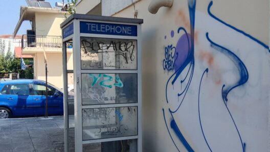 Πάτρα: Ξεχασμένος ιστορικός τηλεφωνικός θάλαμος προς διάσωση ΦΩΤΟ