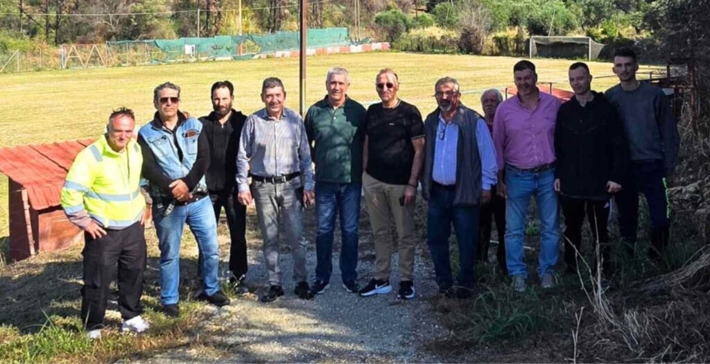 Η ομάδα Αιχμές του Αλισσού παίζει στο Δημοτικό Γήπεδο ΦΩΤΟ