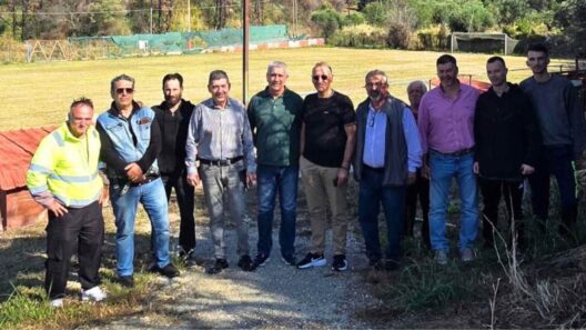 Η ομάδα Αιχμές του Αλισσού παίζει στο Δημοτικό Γήπεδο ΦΩΤΟ