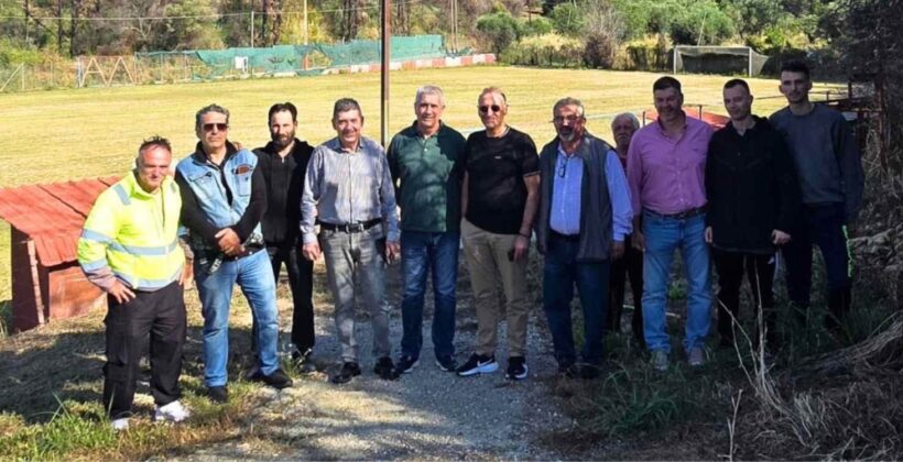 Η ομάδα Αιχμές του Αλισσού παίζει στο Δημοτικό Γήπεδο ΦΩΤΟ