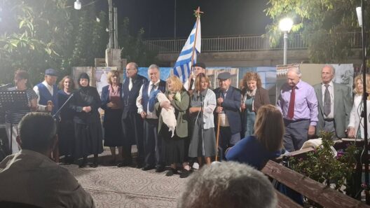 Στιγμιότυπο από τη μουσική και θεατρική παράσταση «Taxidέυτες της Πρ…