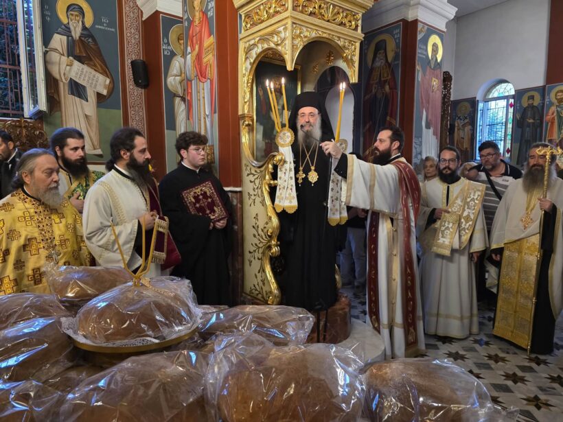 Εορτασμός στον ιστορικό ναό Αγίου Ιωάννου του Θεολόγου στο Μητροπολιτικό Μέγαρο Πάτρας ΦΩΤΟ