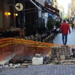 Πάτρα: Σε ημέρες αιχμής εντελώς κλειστός ο πεζόδρομος της Ρήγα Φεραίου ΦΩΤΟ