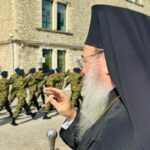Ο Μητροπολίτης Χρυσόστομος στην ορκωμοσία οπλιτών στο Κ.Ε.Ν Πατρών ΦΩΤΟ