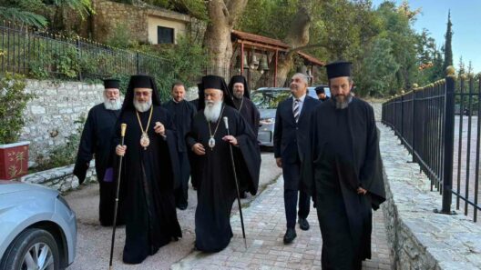 Ο Αρχιεπίσκοπος Μπουζαίου και Βραντσέας στην Μονή Μεγάλου Σπηλαίου ΦΩΤΟ 17 Αρχιεπίσκοπος Μπουζαίου και Βραντσέας στην Ιερά Μονή Μεγάλου Σπηλ…