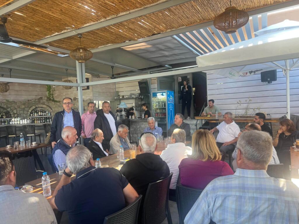 Αραχωβίτικα: Περιοδεία Σβόλη για τα τοπικά προβλήματα και το τρένο ΦΩΤΟ