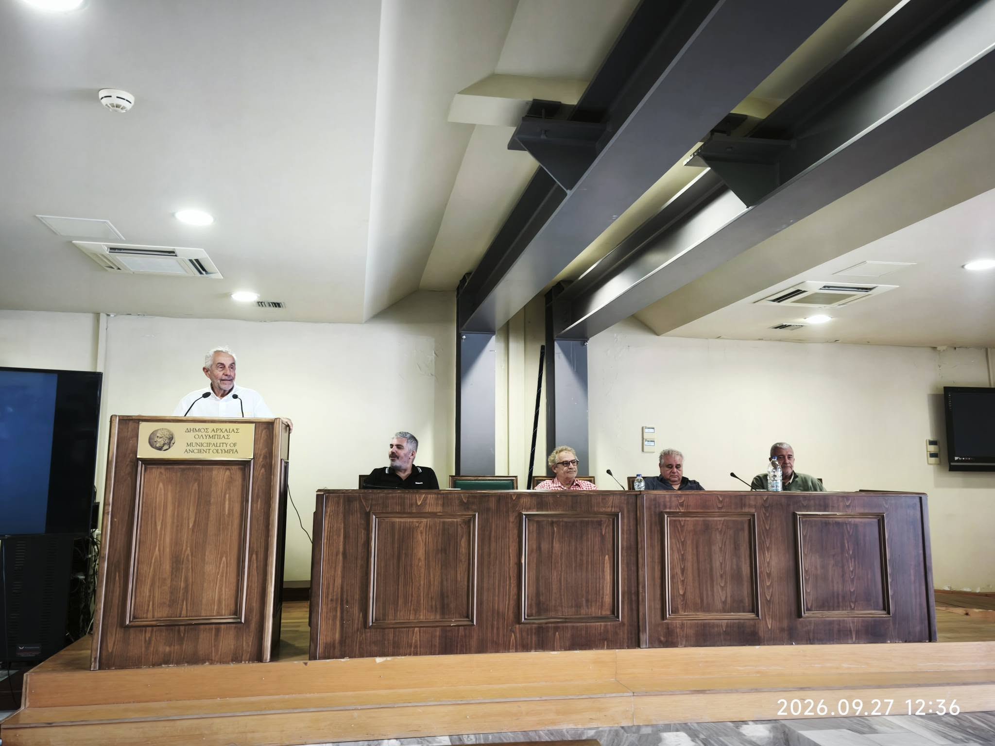 Αρχαία Ολυμπία: Δυναμική παρουσία του Σ.Ι.Ο.Δ.Ε. στην ημερίδα για την οδική ασφάλεια - ΦΩΤΟ