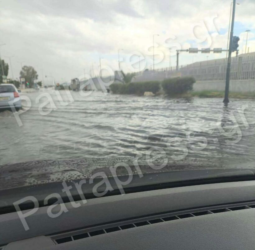 Πάτρα: Η κακοκαιρία «σάρωσε» το κέντρο - Πλημμύρες σε πολλά σημεία ΒΙΝΤΕΟ-ΦΩΤΟ
