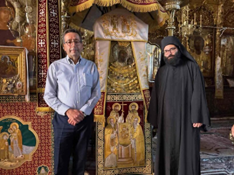 Πάτρα: Δικηγόρος έγινε μοναχός «Ματθίας» στον Εφραίμ της Μονής Βατοπεδίου ΦΩΤΟ