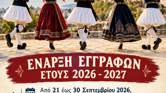 Δήμος Ήλιδας: Ξεκινούν οι εγγραφές στα Χορευτικά Τμήματα για τη σεζόν 2026–2027 23 Δήμος Ήλιδας: Ξεκινούν οι εγγραφές στα Χορευτικά Τμήματα για τη σεζόν 2026–2027
