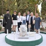 Πάτρα: Αποκαλυπτήρια γλυπτού στο Α’ Δημοτικό Κοιμητήριο - ΦΩΤΟ