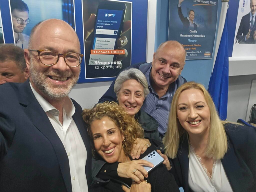 Φωτογραφία του Γιάννη Κουλούρη μετά το χειρουργείο