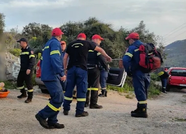 Απεγκλωβισμός ξένων περιπατητών στον Αίνο