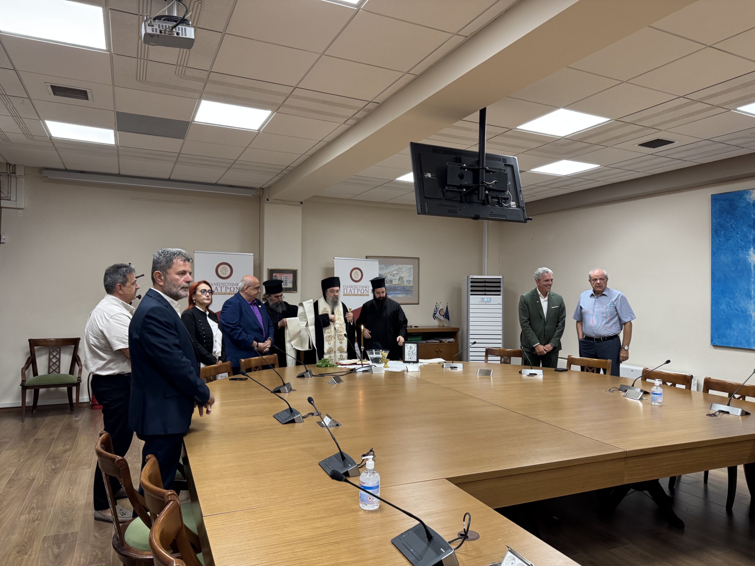 Πάτρα: Αγιασμός στο Πανεπιστήμιο για την έναρξη του νέου ακαδημαϊκού έτους από τον Μητροπολίτη Χρυσόστομο ΦΩΤΟ