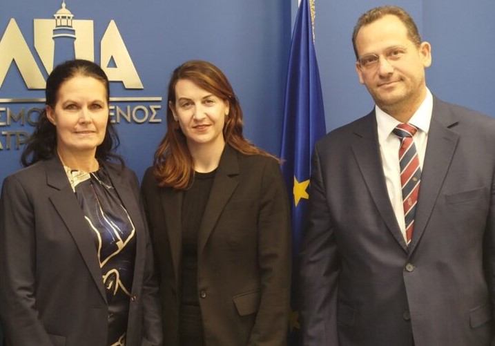 Πάτρα: Η Πρέσβης της Ελβετίας στην Περιφέρεια για συνεργασίες