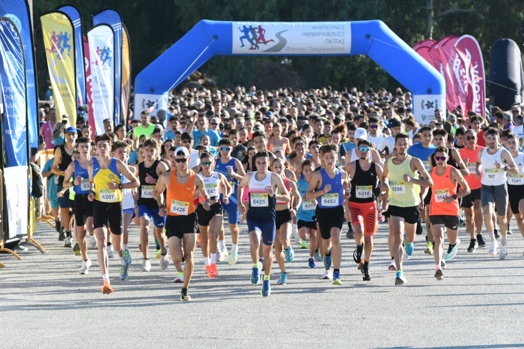 Πάτρα: Μεγάλο το ενδιαφέρον για τον 5ο Νυχτερινό Ημιμαραθώνιο «Φάνης Τσιμιγκάτος»