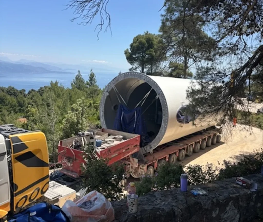 Ζήρια: Νέα περιβαλλοντική άδεια για την γιγαντιαία ανεμογεννήτρια - Ο Γιώργος Μπάλιας για τις νομικές ενέργειες ΦΩΤΟ