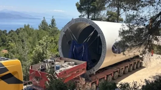 Ζήρια: Νέα περιβαλλοντική άδεια για την γιγαντιαία ανεμογεννήτρια - Έρχονται νομικές ενέργειες ΦΩΤΟ