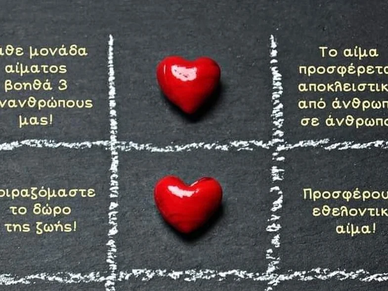 Εθελοντική αιμοδοσία στον Ιερό Ναό Αναλήψεως στο Ψαροφάι