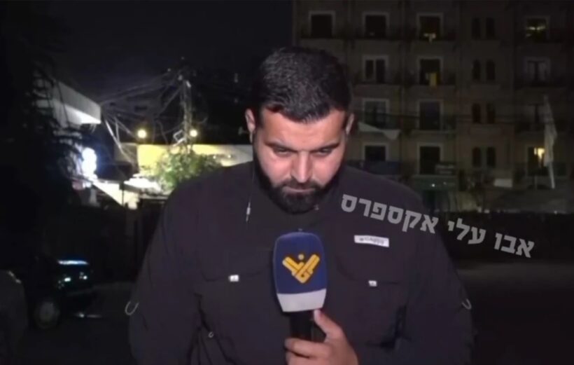 Φωτογραφία του δημοσιογράφου Λιβάνου