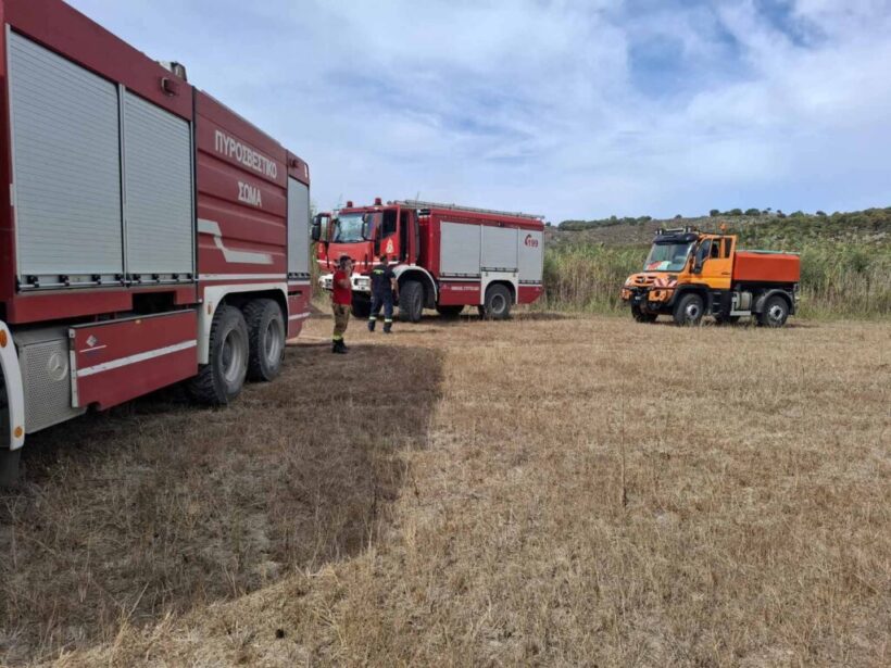 Φωτιά στην Αιτωλοακαρνανία - Άμεση κινητοποίηση της Πυροσβεστικής