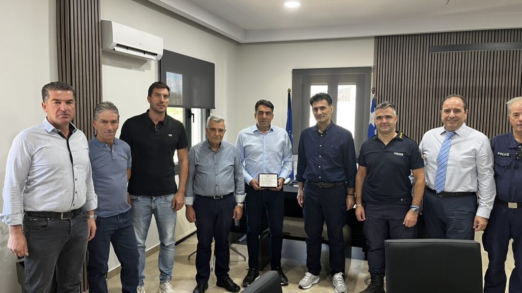 Η Ένωση Αστυνομικών Αχαΐας δέχθηκε χορηγία από τον Αγροτικό Συνεταιρισμό Καλαβρύτων ΦΩΤΟ
