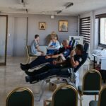 Η εθελοντική αιμοδοσία των Αστυνομικών στην Πάτρα ΦΩΤΟ