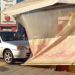 Πάτρα: Αυτοκίνητο έπεσε σε περίπτερο μετά από τροχαίο