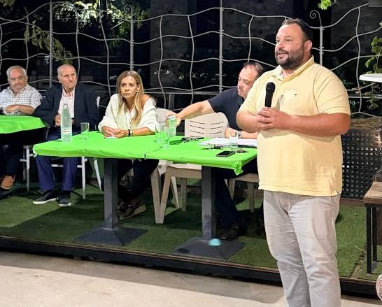 Φωτογραφία ανακοίνωσης νέου κοινού οργάνου του ΠΑΣΟΚ στην Αχαΐα