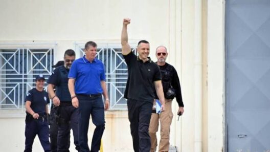 Ηλίας Κασιδιάρης μετά την αποφυλάκισή του