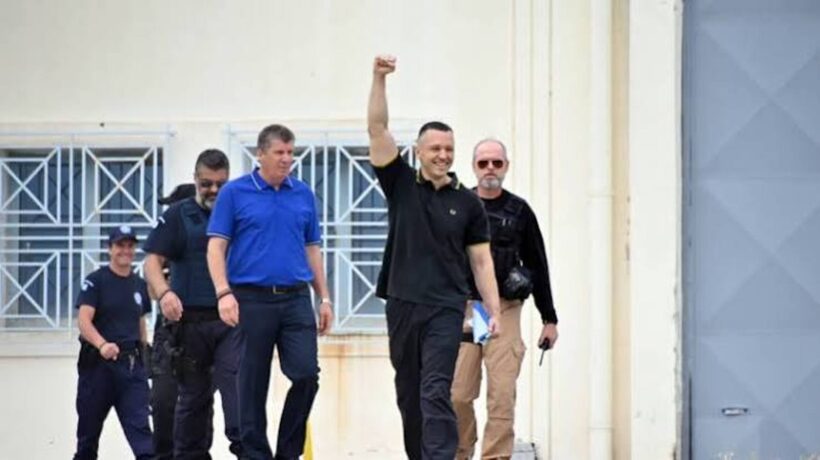 Ηλίας Κασιδιάρης μετά την αποφυλάκισή του