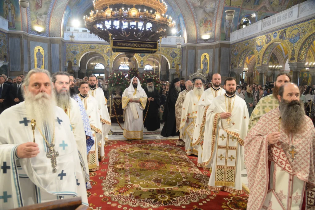 Λαμπρός εορτασμός για την Επανακομιδή της Κάρας του Αγίου Ανδρέου στην Πάτρα ΦΩΤΟ 7 Λαμπρός εορτασμός για την Επανακομιδή της Κάρας του Αγίου Ανδρέου στην Πάτρα ΦΩΤΟ