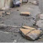 Ηράκλειο: Κατέρρευσαν μπαλκόνια σε συνοικίες ΦΩΤΟ