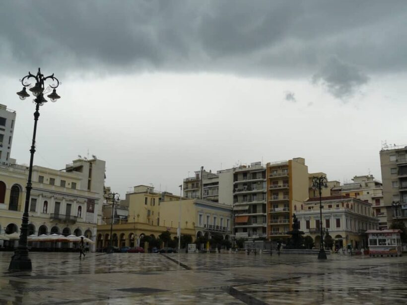 Καιρός στην Πάτρα με έντονους ανέμους